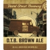 D.T.B. Brown Ale label