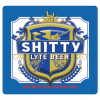 Shitty Lyte Beer label